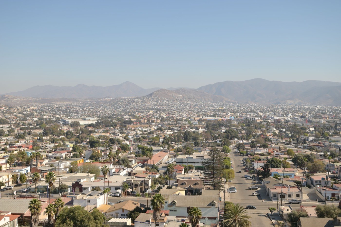 Panorámica de Tijuana, Baja California